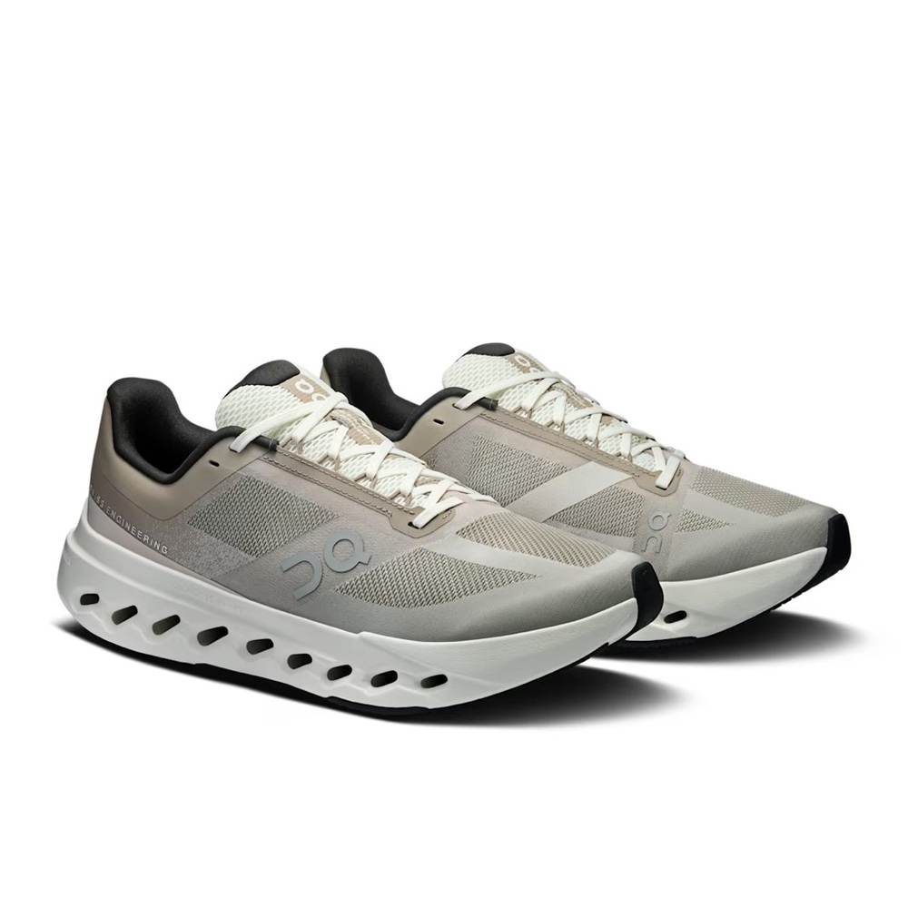 NEW ARRIVAL On Running Cloudsurfer Next Athletic Running Shoes Beige White Black